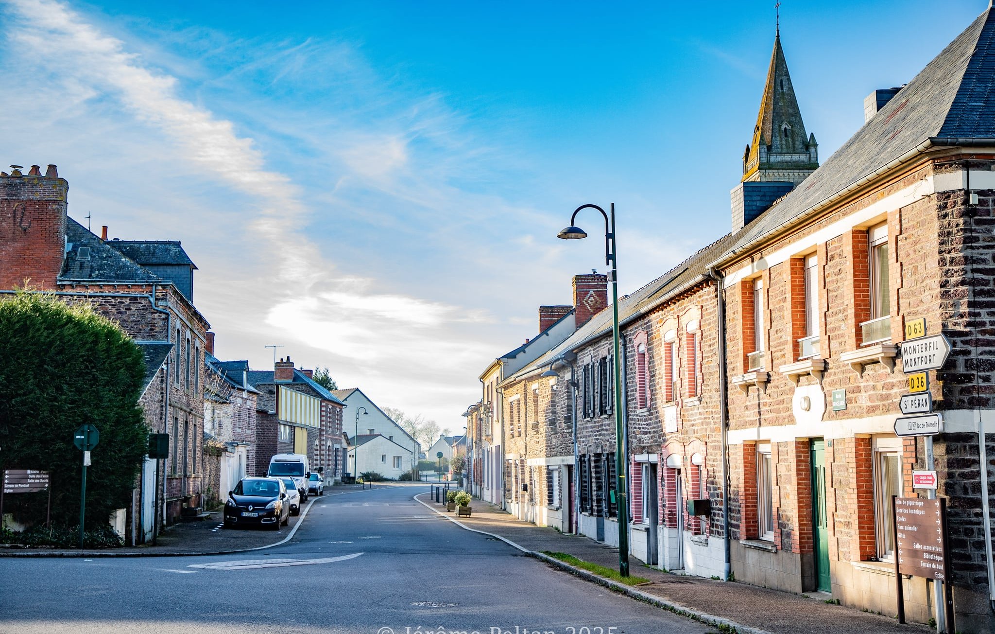 Treffendel, rue de Brocéliande en 2025